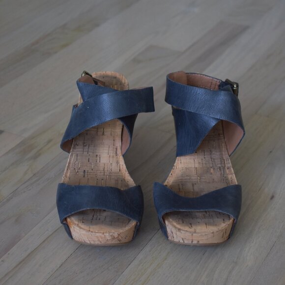 Lucky Brand Womens LK-Moran Wrap Wedge Sandals - Picture 2 of 11
